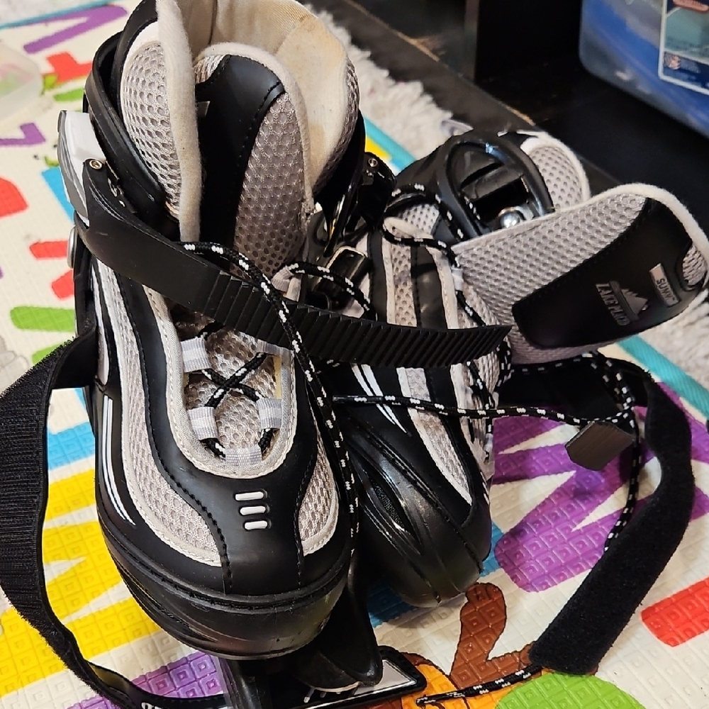 Black and White Rain & Snow Boots with Modern Design